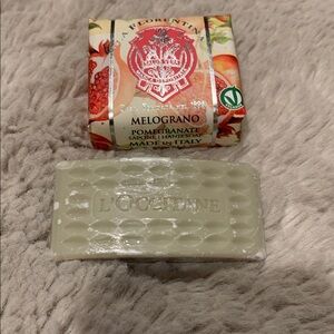 L'OCCITANE and Melograno Pomegranate Soaps